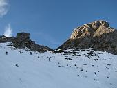 Salita a Cima Menna da Roncobello e discesa dal Bivacco MAGA e Monte Ortighera a Lenna il 21 novembre 2009  - FOTOGALLERY